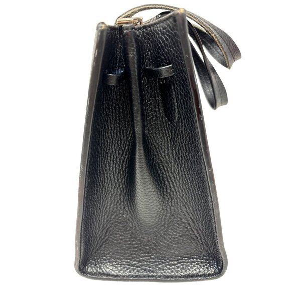 Kate Spade Hayes Medium Black Pebbled Leather Handbag Purse Crossbody - Picture 10 of 16